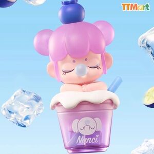 Baby Nanci Bubble Tea | Blueberry Milk Tea | Rolife blind box figure confirmed